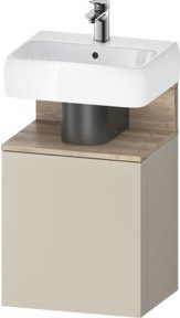 Duravit Waschtischunterschrank Qatego in Marmo/tau matt, B/T/H: 44 x 35 x 64,5 cm - Bild 1