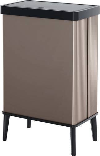 Curver E-COM VERTO Bin HIGH Abfalleimer 54L in Perlrosa und Perlmutt-Lila - Bild 1