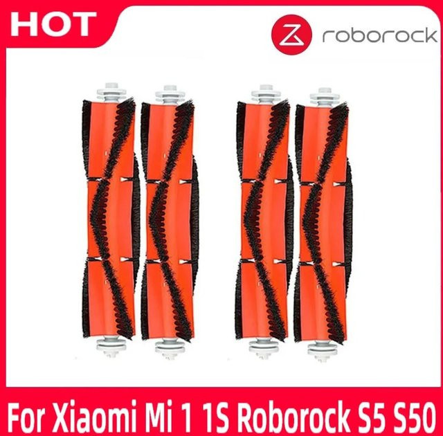 Roborock Hauptbürste für Xiaomi S5 Max S6 Max S5 S51 S50 S55 und Xiaowa E25 E35 Zubehör in Orange - Bild 1