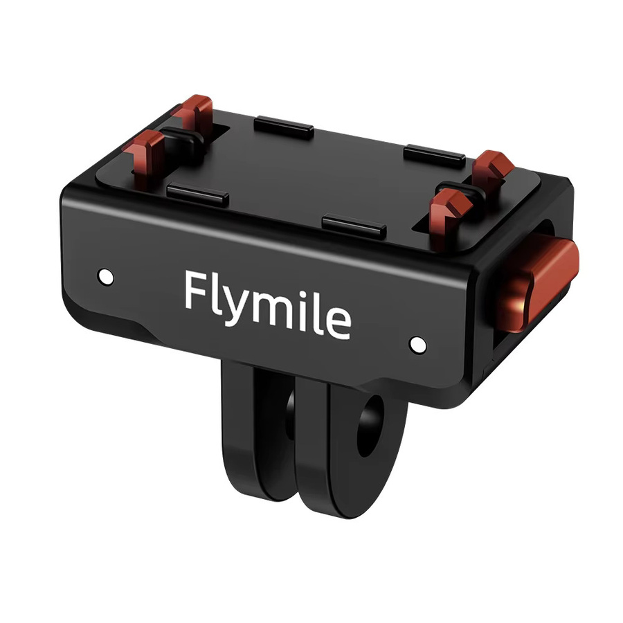 Flymile Quick Release Base Magnetischer Halterungsadapter für Insta360 X5 und Ace Pro 2 in Schwarz - Bild 5