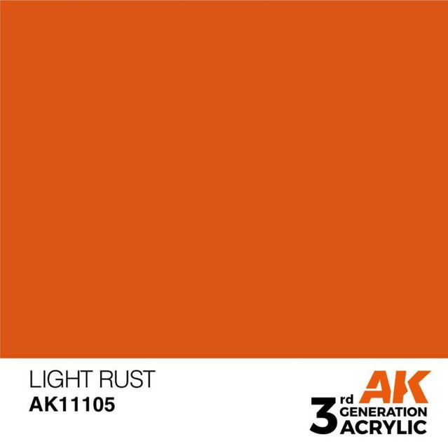 AK Interactive Light Rust, Orange, 17ml - Bild 1