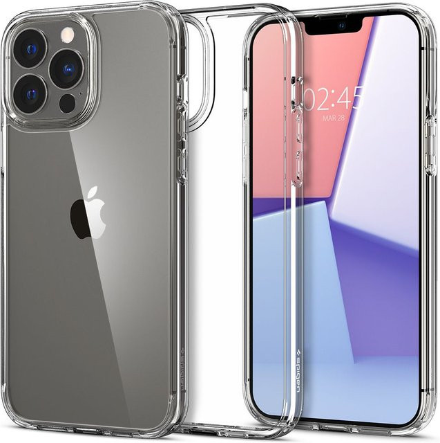Spigen Ultra Hybrid Schutzhülle für Apple iPhone 13 Pro Max in Transparent - Bild 1