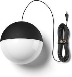 Flos String Light Sphere Touch Dim Pendelleuchte in Schwarz aus Aluminium und Polycarbonat - Bild 1