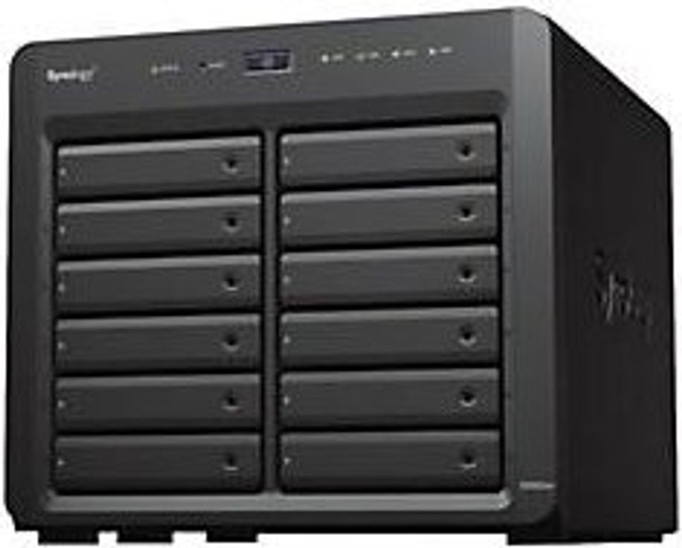 Synology DiskStation DS3622xs+ NAS-Server mit 12 Schächten, 16 GB RAM und 10 Gigabit Ethernet in Schwarz - Bild 2
