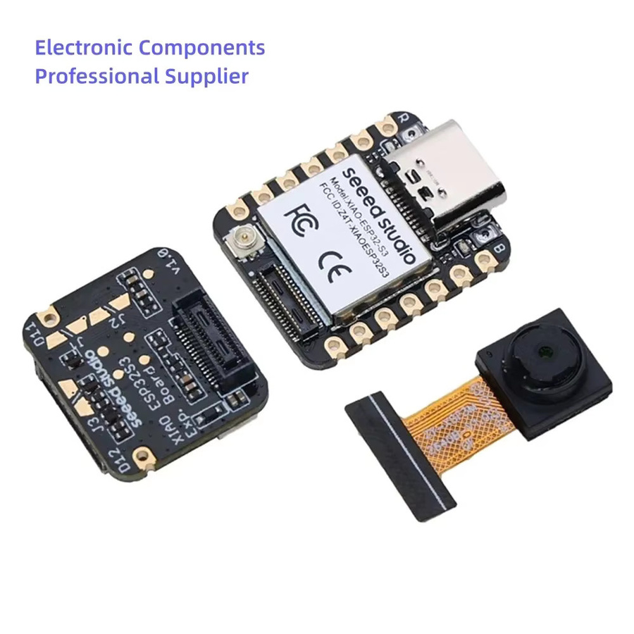 Seeed Studio XIAO ESP32S3 Sense Entwicklungsboard mit OV2640 Kamera-Sensormodul, WiFi und Bluetooth, 8 MB, Schwarz - Bild 3