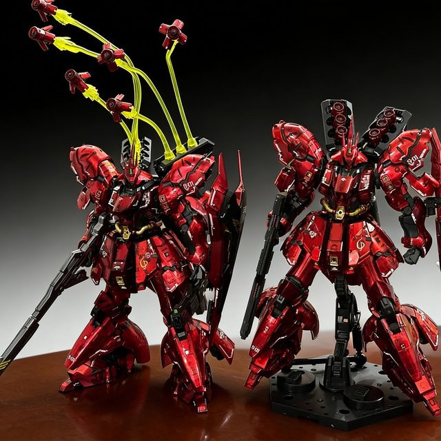 TAKARA TOMY STAR RG 1/144 Sazabi, Bausatz-Modell, transparent, Actionfiguren - Bild 1