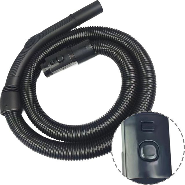 Bosch Ersatzschlauch für BGC05 und BGS05 Zylinder-Staubsauger, 1,85 m, Schwarz - Bild 1