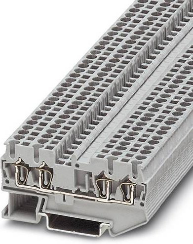 Phoenix Contact Durchgangsklemme 5,2 mm Zugfeder Weiß 50 Stück - Bild 1