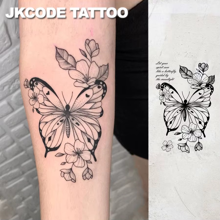 JKCODE TATTOO Semi-permanente Tattoos, Unisex - Bild 2