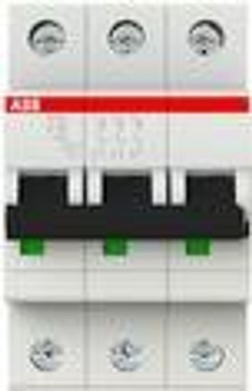 ABB Leitungsschutzschalter S203-C63 3-polig 63A 6kA Charakteristik C - Bild 2