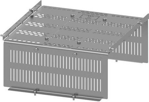 Siemens Unterteilung 8PQ3000-3BA14 in Silber, Breite: 40,0 cm, Tiefe: 40,0 cm - Bild 1