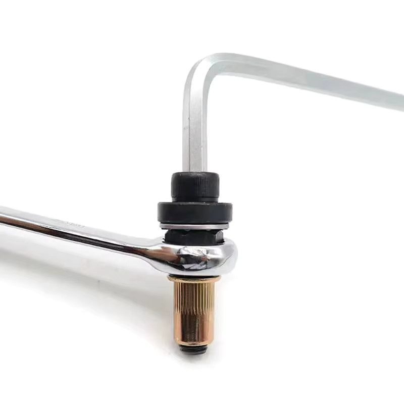 KOQZM Nietmutter Pistole Bohrer Adapter Set für manuelles Handnietgerät mit Einsätzen M3 M4 M5 M6 M8 M10 M12 aus Metall - Bild 2