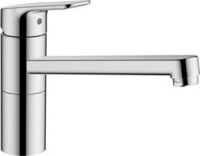 Hansa Spültisch-Einhebelmischer HANSABASIC in Chrom mit schwenkbarer Ausladung von 22,3 cm - Bild 1