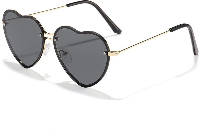 Core Sonnenbrille, rund, randlos, Metall, Multicolor, Unisex - Bild 1