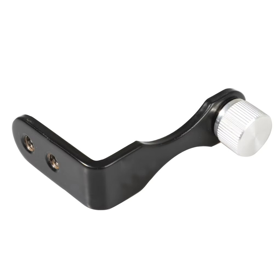 Lousxy L-Typ Metall Stativadapter in Schwarz zur Halterung von Ferngläsern und Teleskopen - Bild 3