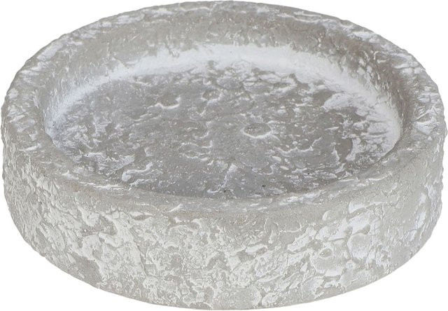 IDEAS 4 Seasons Duftwachswürfel-Schale aus Beton in Grau, minimalistisches Tabletop Design - Bild 1