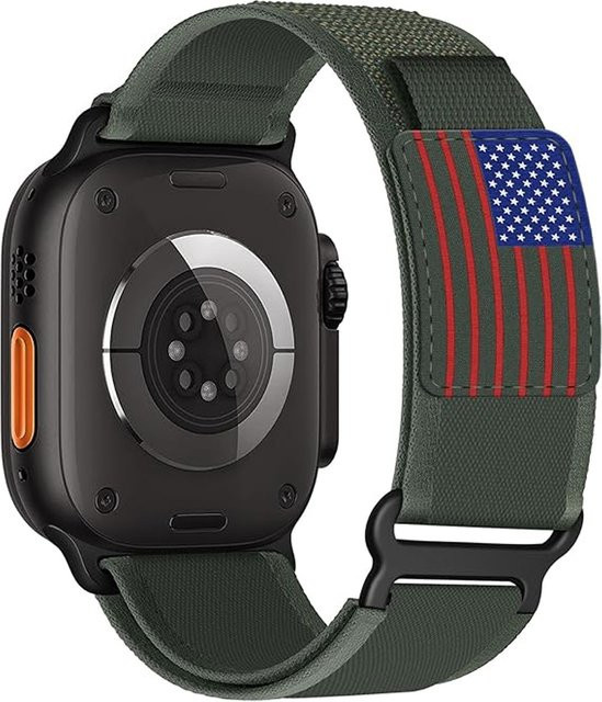 Trail Loop-Armband, Textil/NATO, Schwarz, Unisex - Bild 1