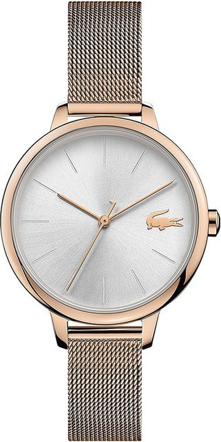 Lacoste Armbanduhr, Quarz, Edelstahl, Silber, 34 mm, Damen - Bild 1