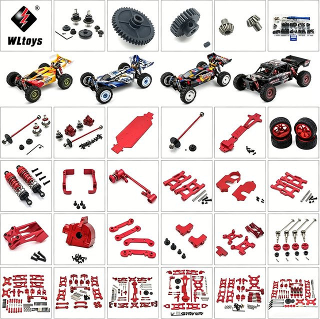 WLtoys RC-Auto Metall Upgrade-Teile, Zubehör - Bild 1
