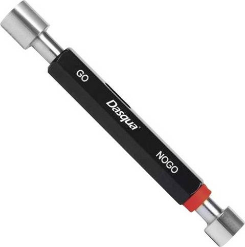 Dasqua Einstelllehre 6614-1005 aus Stahl, 3 - 12mm, 7 Blätter, Schwarz - Bild 1