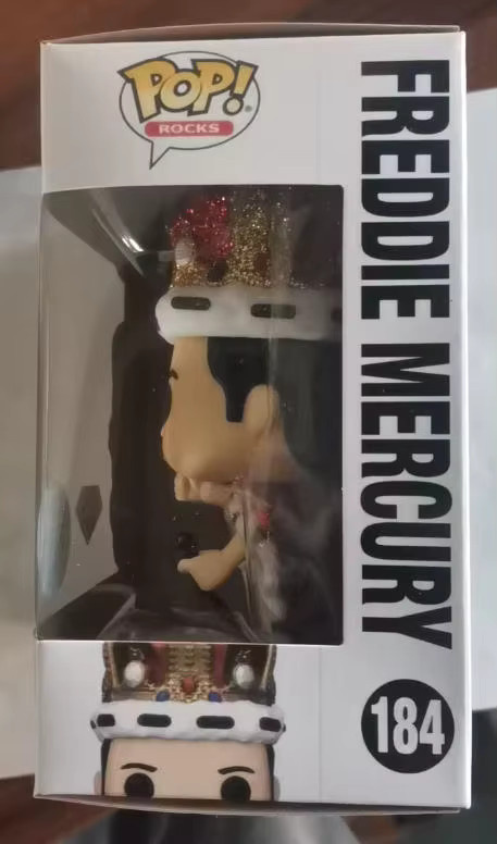 Funko Queen Freddie Mercury # 184 Diamond Collection, Vinyl-Actionfigur - Bild 2