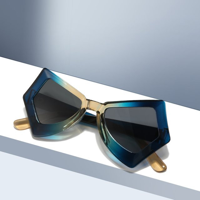 Glazzy Sonnenbrille Cat-Eye, Vollrand, Kunststoff - Bild 1