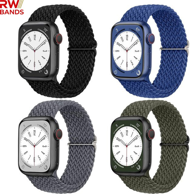 RWBANDS Uhrenarmband Nylon, Schwarz, Unisex - Bild 1