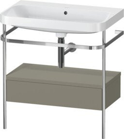Duravit Möbelwaschtisch-Kombi Happy D.2 Plus in Weiß, B/T: 77,5 x 49 cm - Bild 1