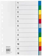 Soennecken Ordnerregister A4 in Multicolor und Weiß - Bild 1