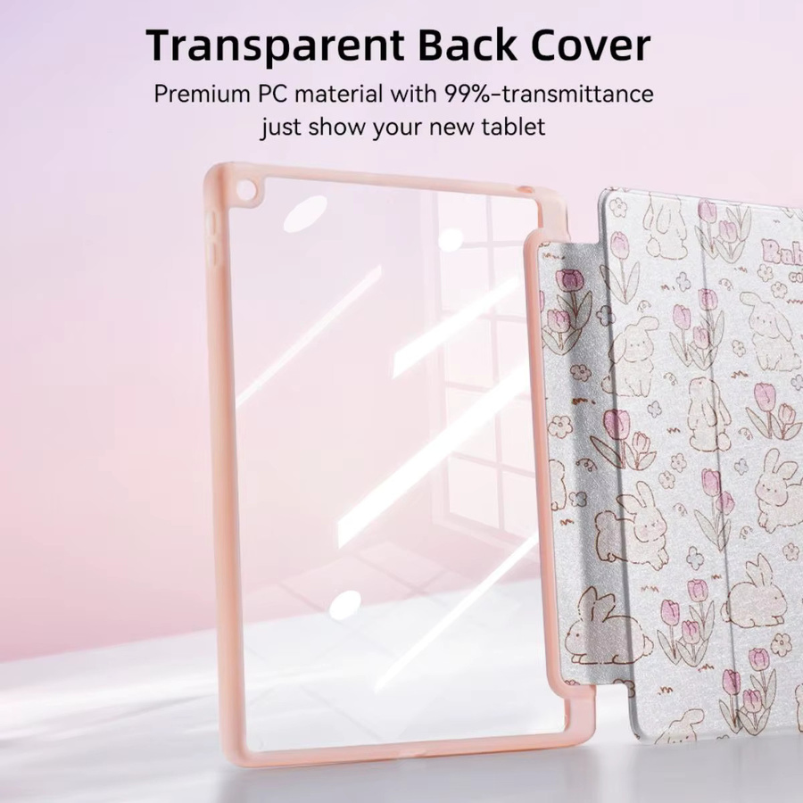 Transparente Schutzhülle von Hansong für iPad Air, iPad Pro und iPad Mini Modelle - Bild 1