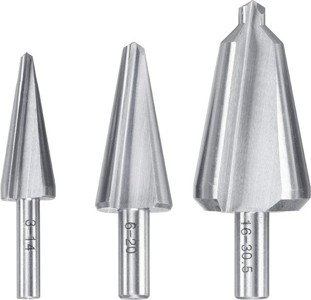 kwb HSS Blech-Schälbohrer Set 3-teilig für Edelstahl in Silber - Bild 1