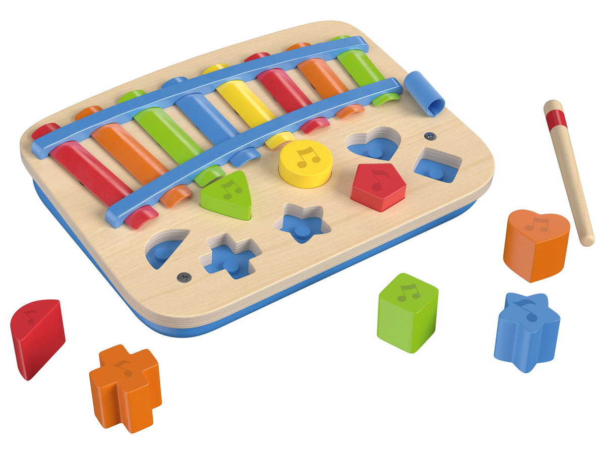 PLAYTIVE Holz Musikset Xylophon-Piano ab 1 Jahr - Bild 2