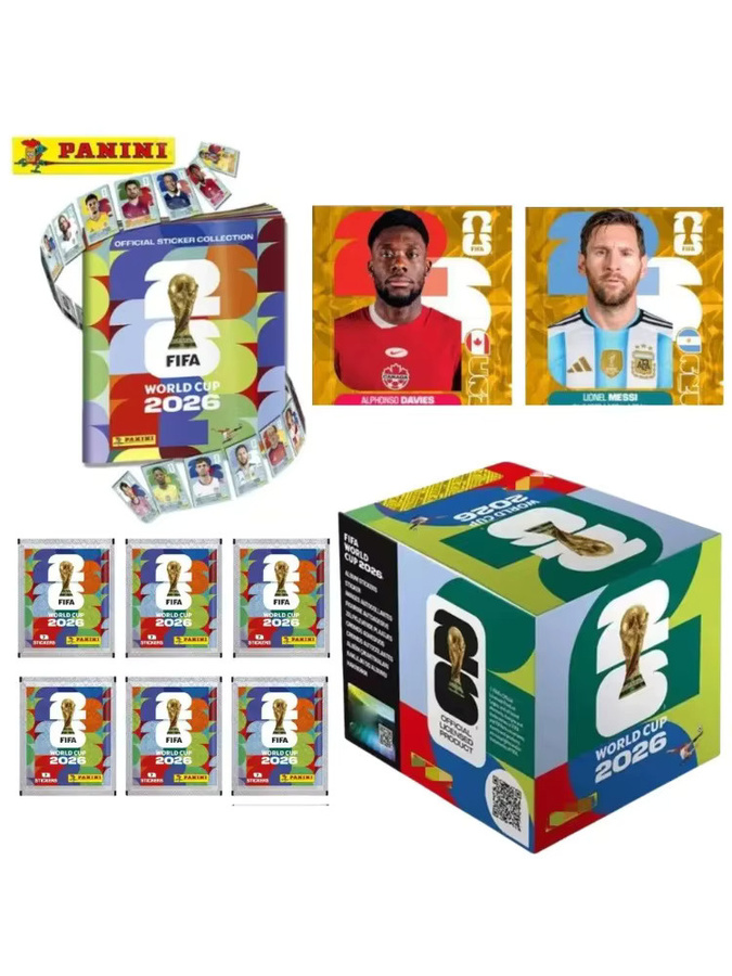 Panini 2026 Weltmeisterschaft Sticker Pack, Fußballkarten - Bild 1