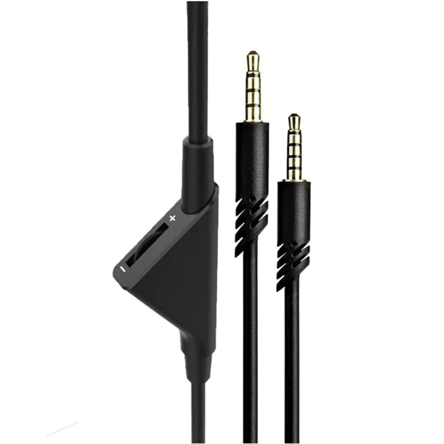 ALLOET Ersatzkabel mit Lautstärkeregelung für Astro A10 A30 A40 A50 Headsets, 2,0 m Aux-Kabel mit 3,5 mm Klinke, Schwarz - Bild 4