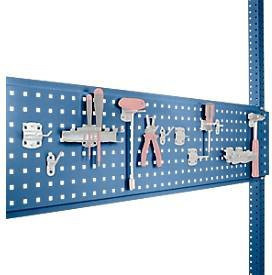 Manuflex Werkzeug-Lochplatte für Serie Universal/Profi, Farbe: brillantblau, Tischbreite: 1500 mm - Bild 1