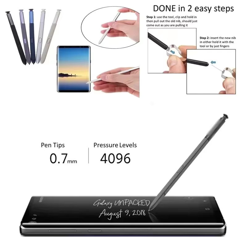 Samsung S-Pen Touchscreen-Eingabestift in Purple für Galaxy Note 8 (SM-N950, N950P, N950V, SM-N9508) - Bild 3