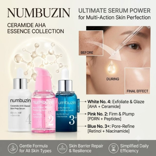 Numbuzin Serum, Exfolierendes Feuchtigkeitsspendendes Gesichtsserum - Bild 1