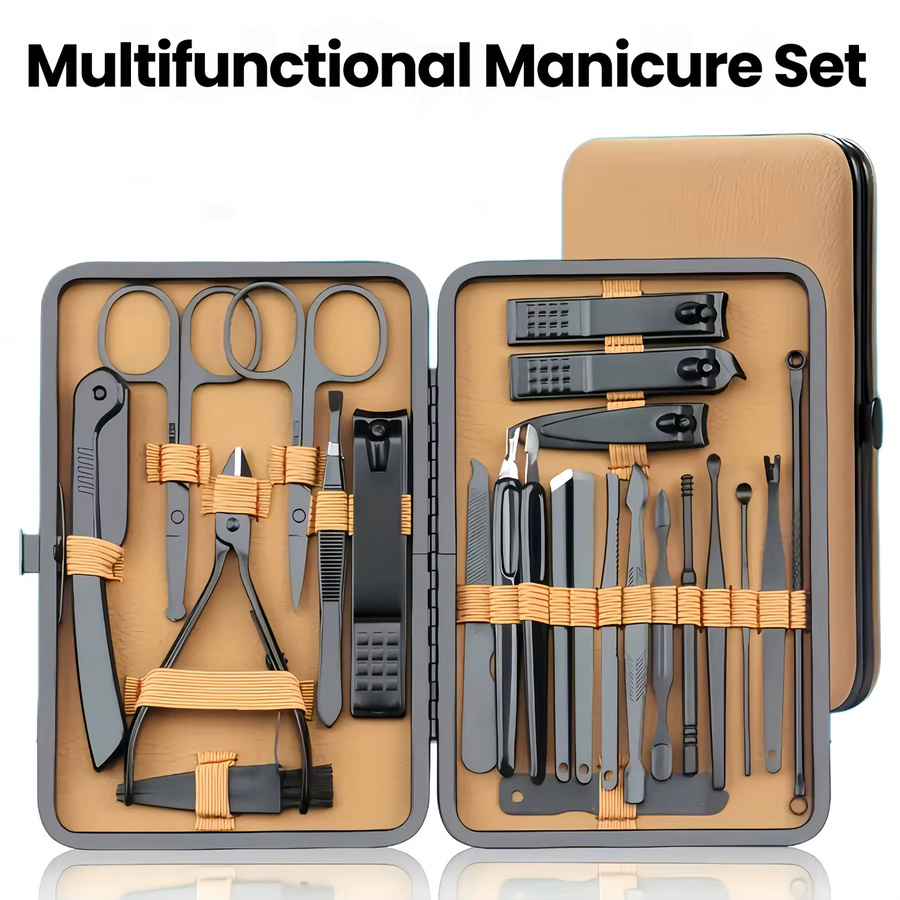 DUTRIEUX Maniküre Pediküre Set, 16/24 Teile, Edelstahl, für Hände und Füße - Bild 3