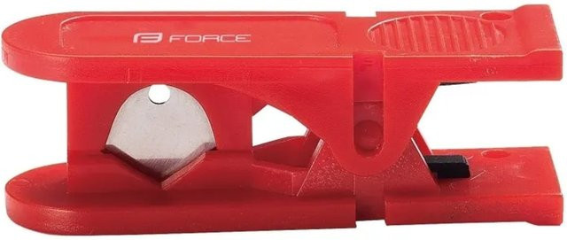 Schneider Electric Force Schneider für hydraulische Fahrrad-Bremsschläuche aus gehärtetem Stahl in Rot - Bild 1