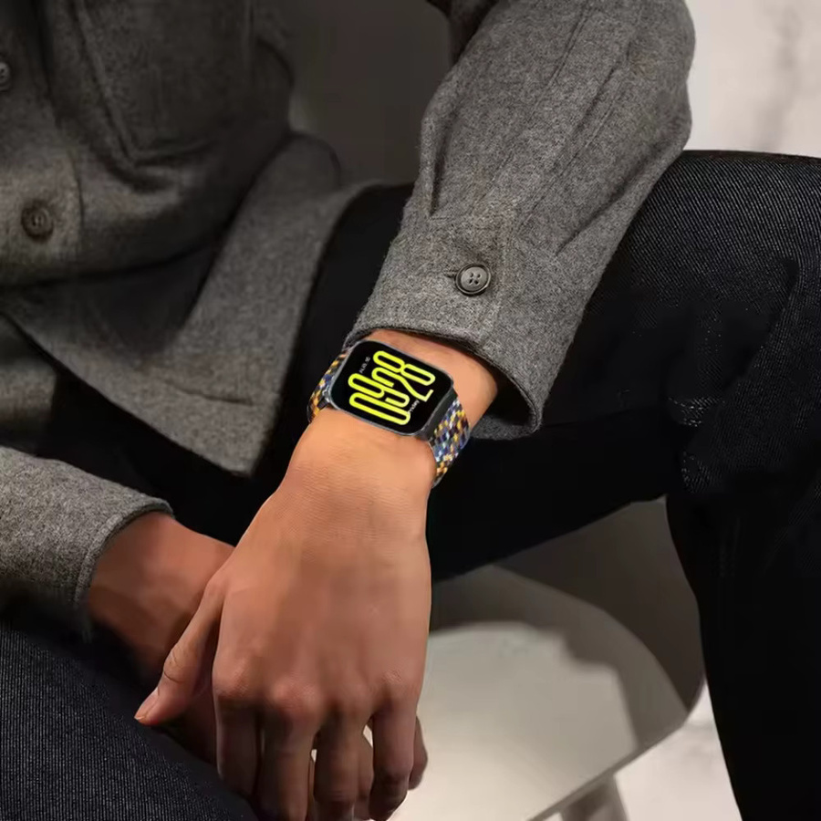 Xiaomi Uhrenarmband Nylon, geflochten, Magnetschnalle, Multicolor, Unisex - Bild 1