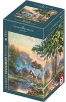 Holzpuzzle von Schmidt Spiele Thomas Kinkade Studios Am alten Mühlenbach - Bild 1