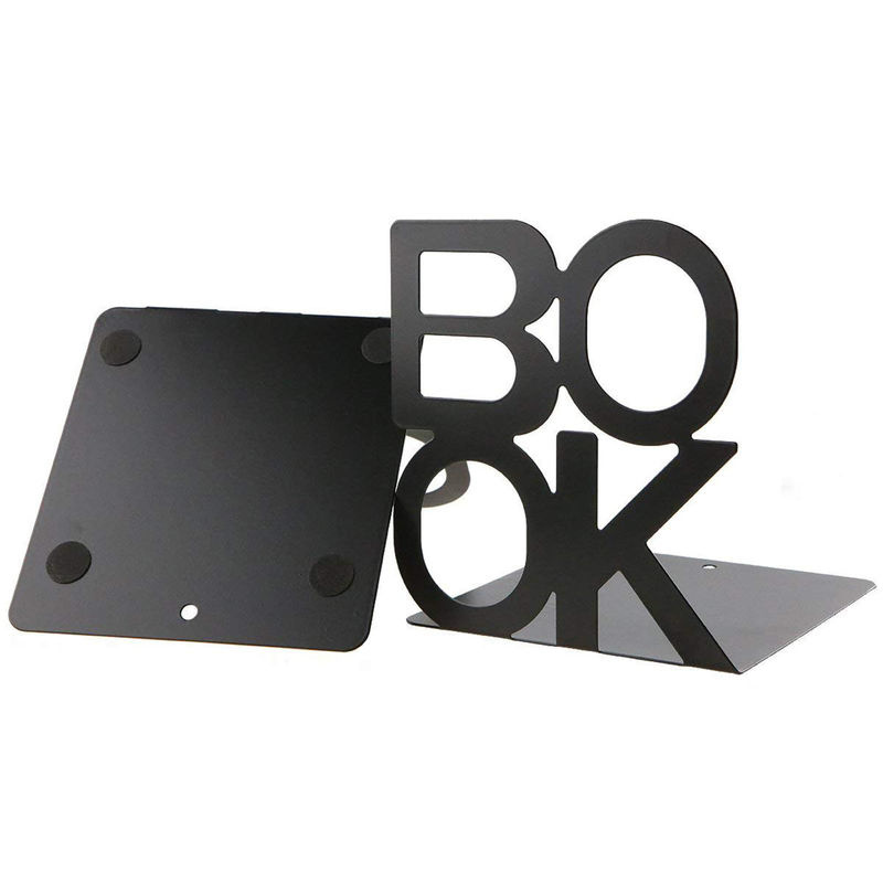 TOMTOP JMS Buchstützen aus Metall in Buchstaben- und Buchform für deine Schreibtischdekoration - Bild 3