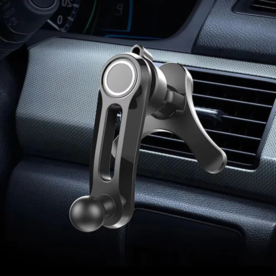 Ersatz-Kugelkopf-Basis mit 17mm Clip für magnetische Auto-Handyhalterungen, Schwarz - Bild 2
