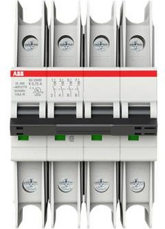 ABB SU204M-K0.75 Leitungsschutzschalter 0,75A 480V grau - Bild 1