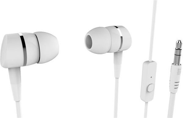 Vivanco Smartsound In-Ear Kopfhörer mit 3,5 mm Jack, Weiß (38010) - Bild 1
