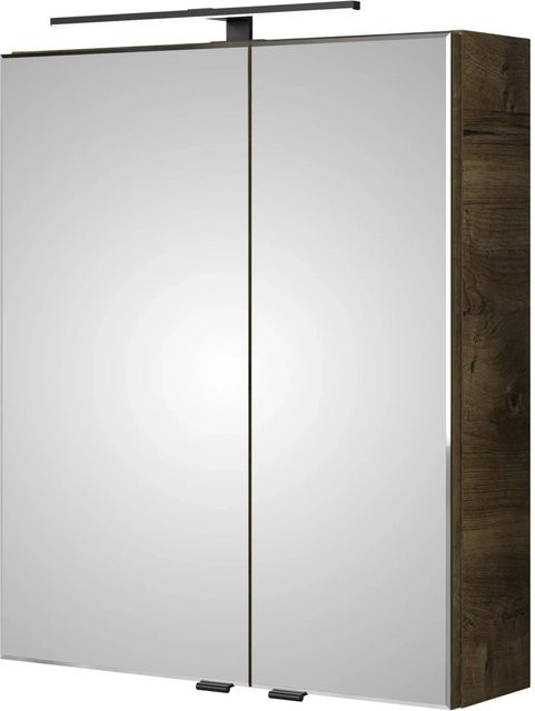 Pelipal Spiegelschrank Quantum 07 Eiche Ribbeck Quer Breite: 60 cm, Höhe: 170 cm - Bild 1