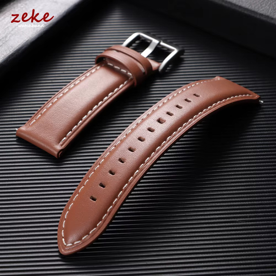 crazyband Uhrenarmband Kalbsleder, Vintage, Herren und Damen - Bild 2