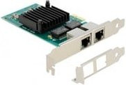 Delock PCIe Netzwerkadapter mit 2x Gigabit Ethernet LAN-Anschlüssen 88502 - Bild 2
