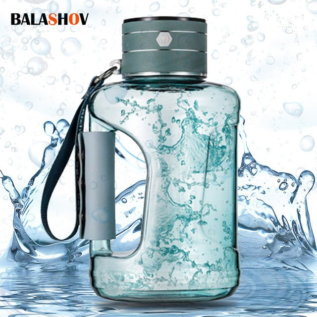BALASHOV Wasserstoff-Wasserflasche in Schwarz mit 1,5 l Volumen für Sport und Fitness - Bild 1