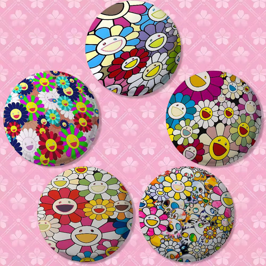 Mesuca Brosche, Blumen, Bunt, Verspielt - Bild 2